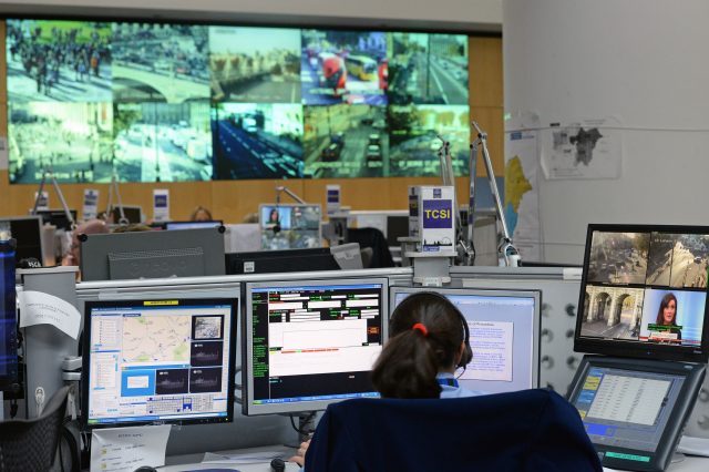 The Special Operations Room in London monitors terrorism (Victoria Jones/PA)