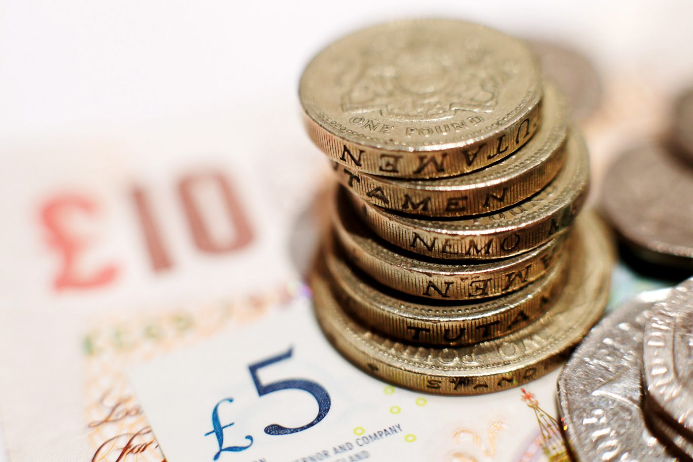 Funding payment. Coin pound.