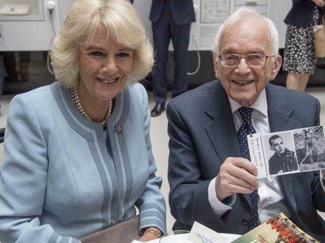 Camilla meets a Holocaust survivor