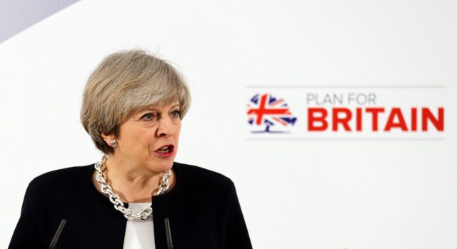 British PM stresses