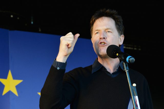 Nick Clegg will stand in the election (John Stillwell/PA)