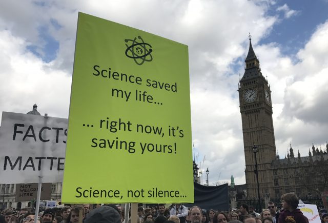 Scientists send global message: 'March for Science'
