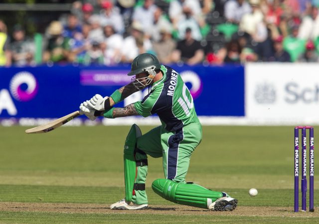 John Mooney in full flow for Ireland (Liam McBurney/PA)