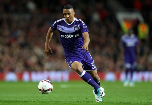Anderlecht's Yoeri Tielemans