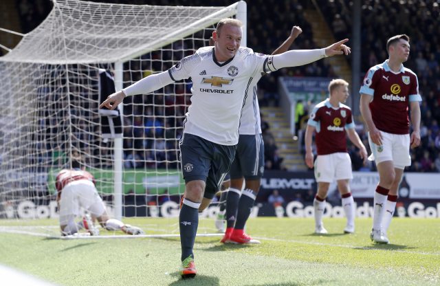 Wayne Rooney was on the scoresheet in Sunday's win over Burnley (Martin Rickett/PA)