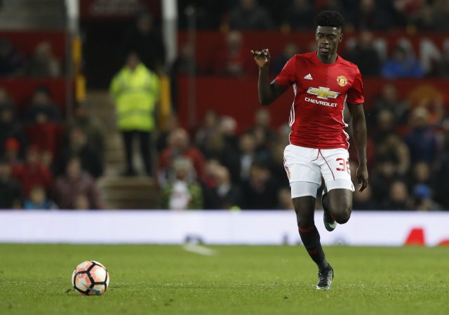 Axel Tuanzebe could see some match action for Manchester United ( Martin Rickett/PA)
