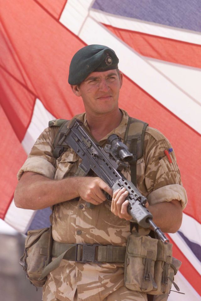 Former Royal Marine Sergeant Alexander Blackman. (Andrew Parsons/PA)