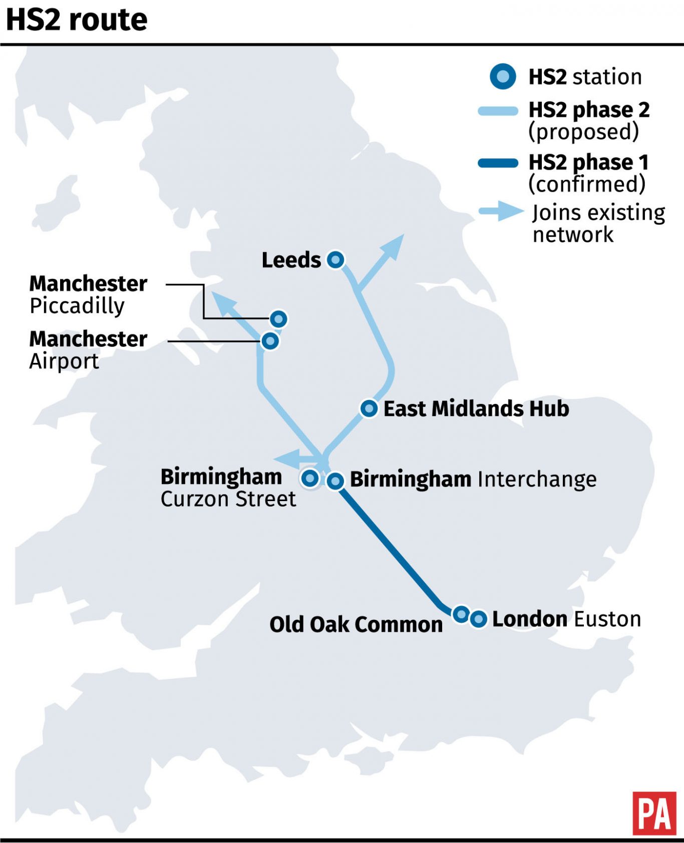 HS2 route