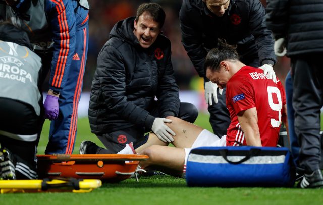 Zlatan Ibrahimovic (Martin Rickett/PA)