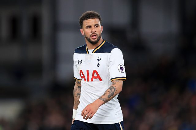 Tottenham's Kyle Walker is thought to be unhappy at White Hart Lane (Adam Davy/PA)