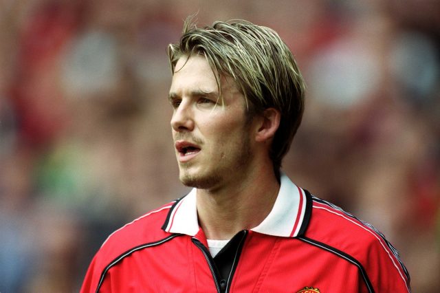 David Beckham scored for the Red Devils (Neal Simpson/Empics)