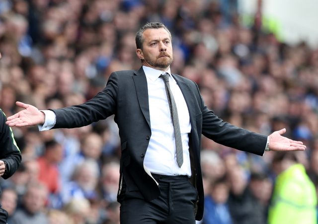  Slavisa Jokanovic gestures on the touchline
