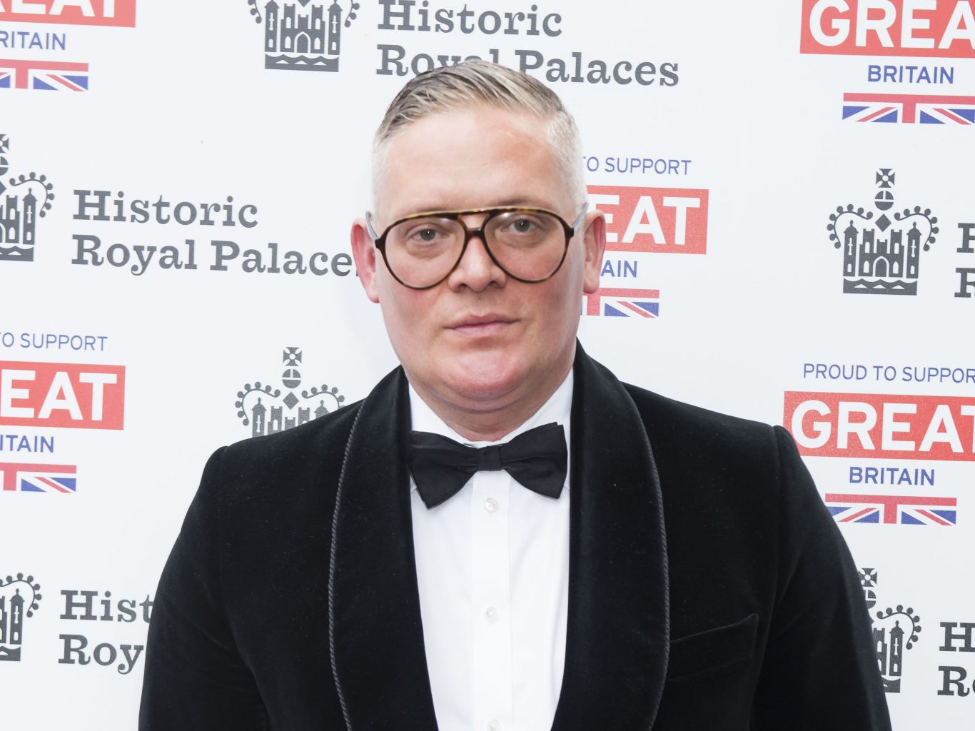 Giles Deacon had not revealed in advance that he was the designer (David Jensen/PA)