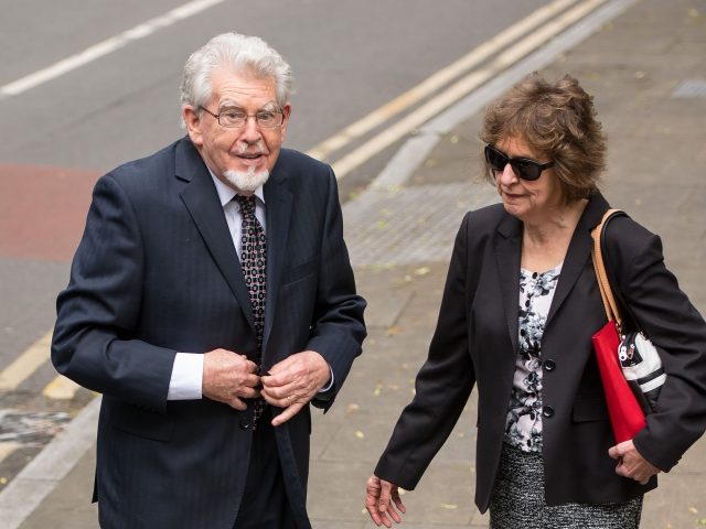 Rolf Harris, 87, arrives at Southwark Crown Court (Dominic Lipinski/PA)