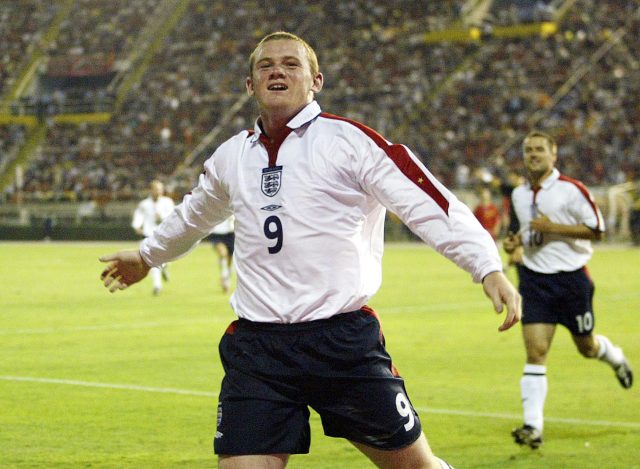 Wayne Rooney is England's youngest goalscorer