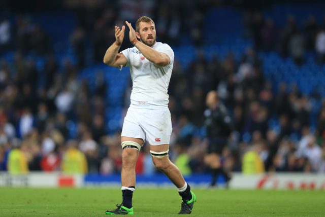 Chris Robshaw will captain England for the first time since the World Cup