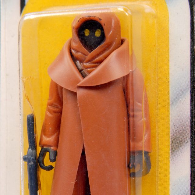 The rare Jawa figurine in its original packaging (Vectis/PA)