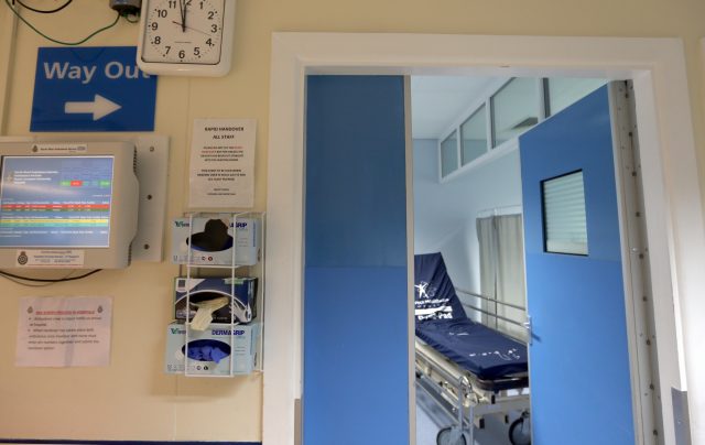 A hospital bed (Lynne Cameron/PA)