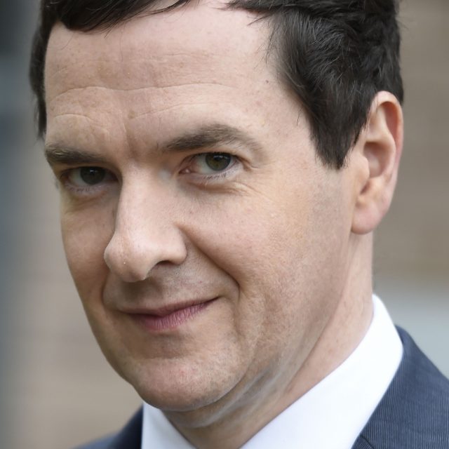 George Osborne was tight-lipped on who his newspaper would back in the election (Lauren Hurley/PA)