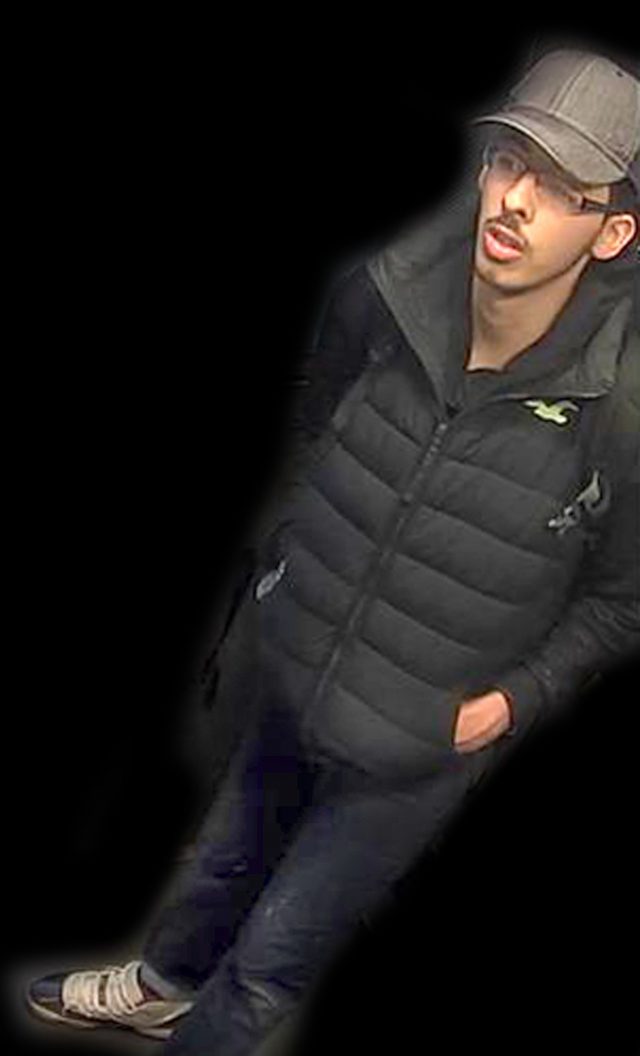Abedi's face was partially obscured by a cap (GMP/PA)