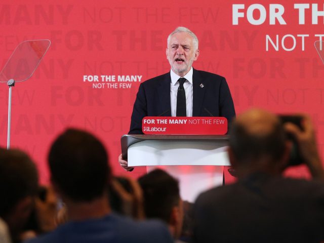 Jeremy Corbyn said he would recruit an additional 1,000 staff to the security and intelligence agencies (Jonathan Brady/PA)