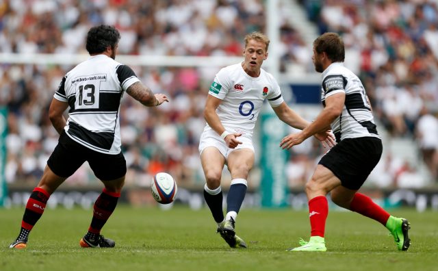 England beats Barbarians 28-14 in warmup for Argentina tour