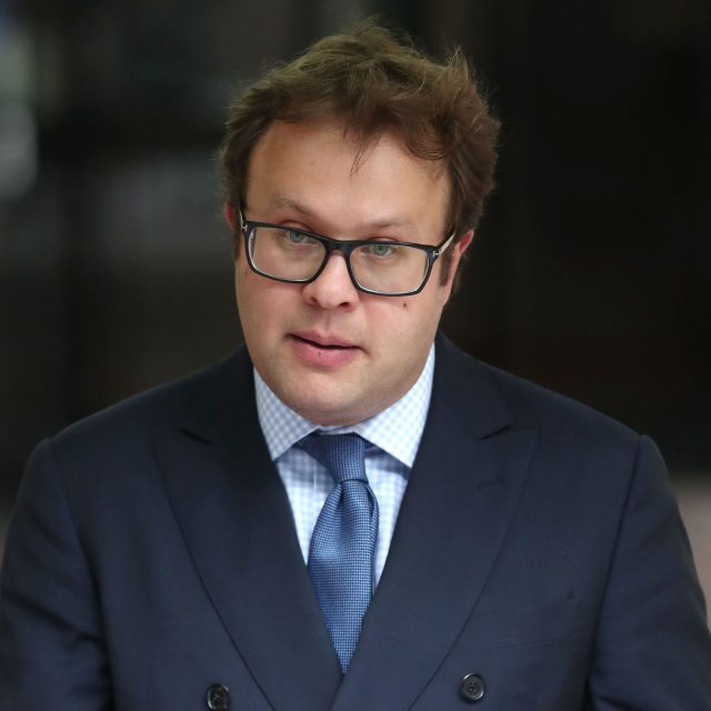 Daniel Berke, lawyer for Rolf Harris, speaks to the media outside Southwark Crown Court (Gareth Fuller/PA)