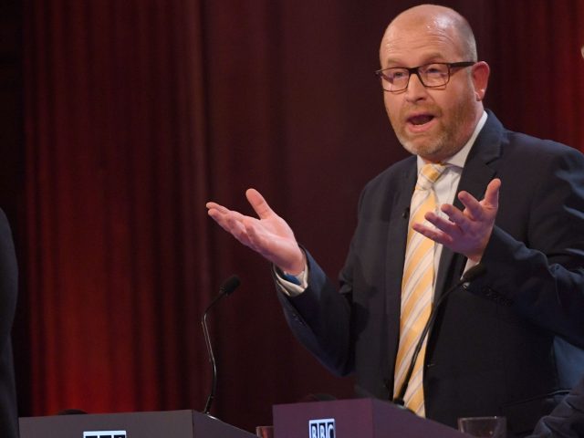 Ukip leader Paul Nuttall didn’t get anybody’s name wrong (Stefan Rousseau/PA)
