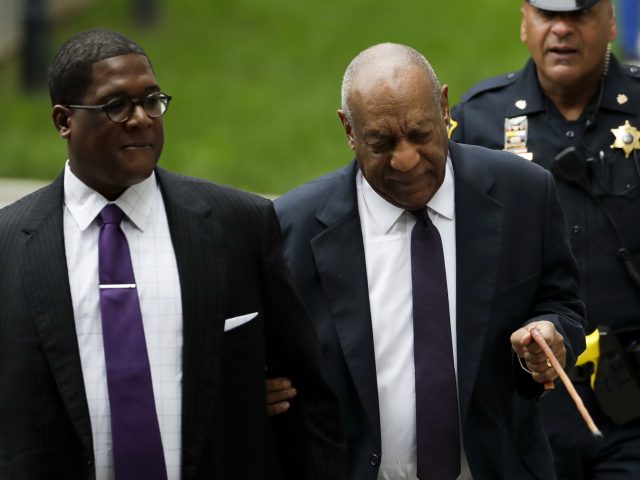 Bill Cosby arrives at court in Norristown (Matt Slocum/AP)