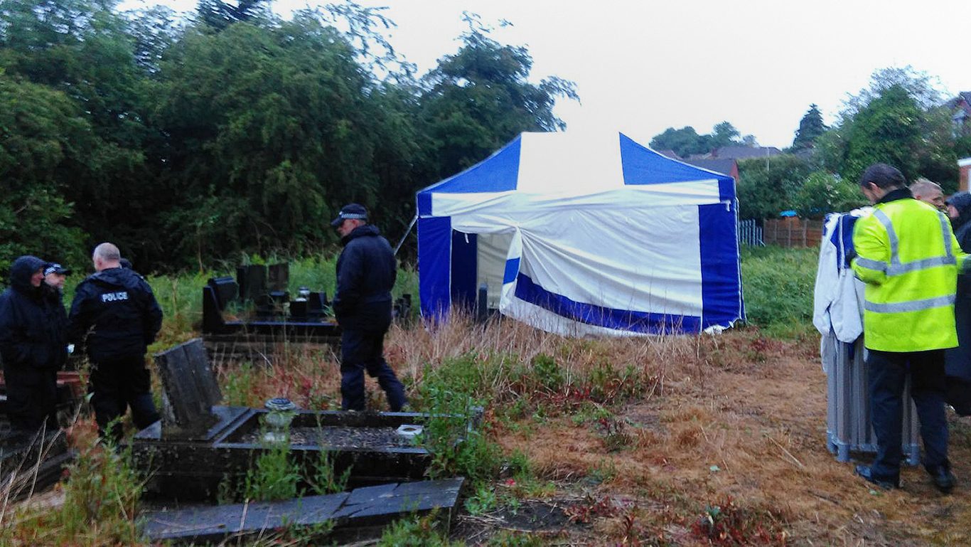 Police searching Ruiton Cemetery over missing mother Natalie Putt. (PA/West Midlands Police)