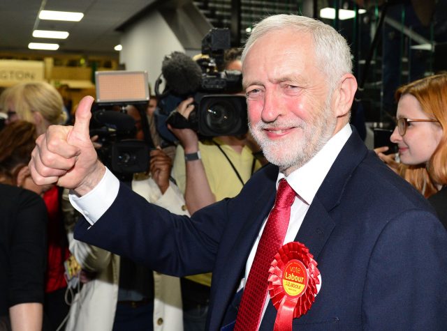 Jeremy Corbyn's Labour Party made gains (Dominic Lipinski/PA)