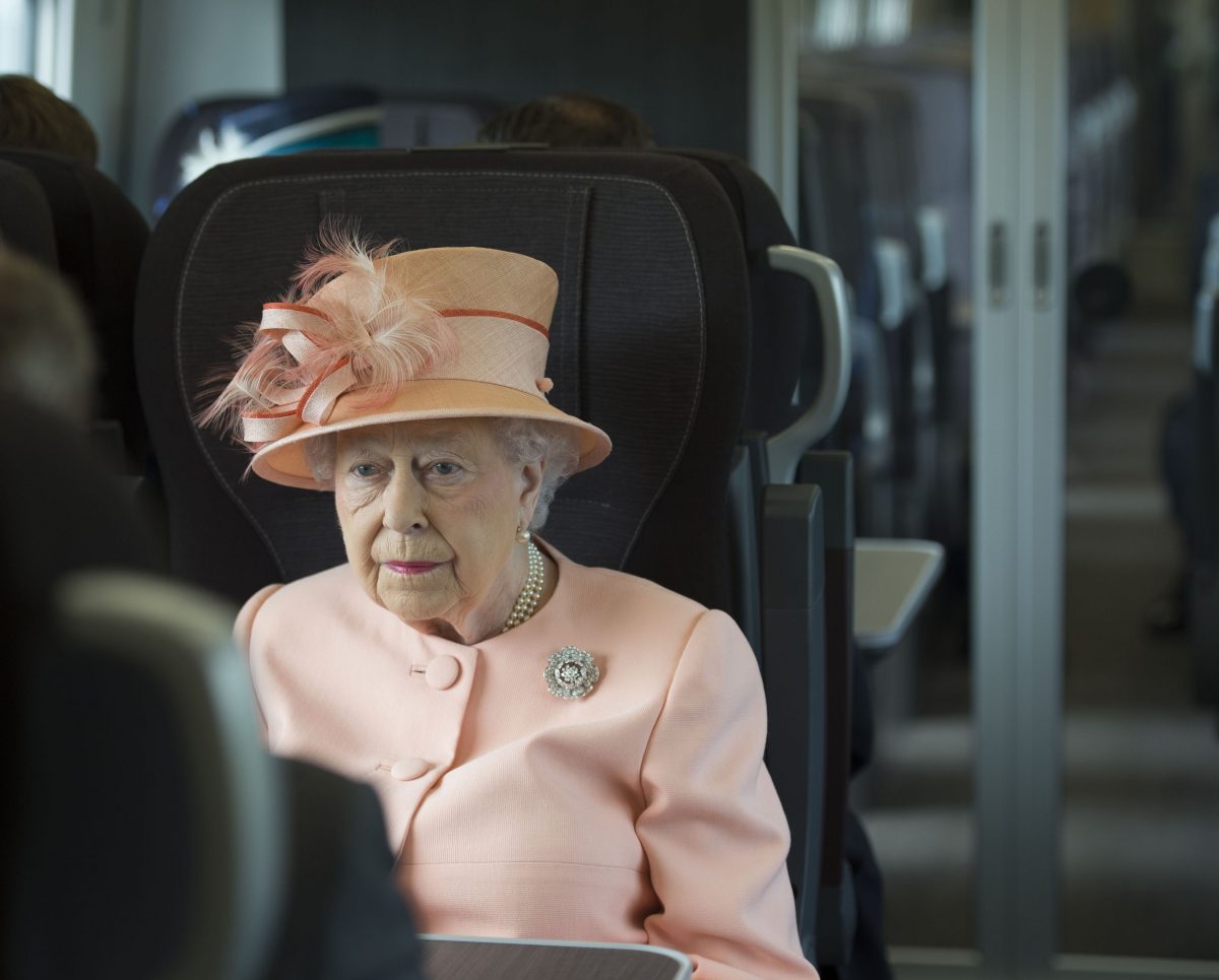 In pictures Queen recreates first royal railway journey with Brunel