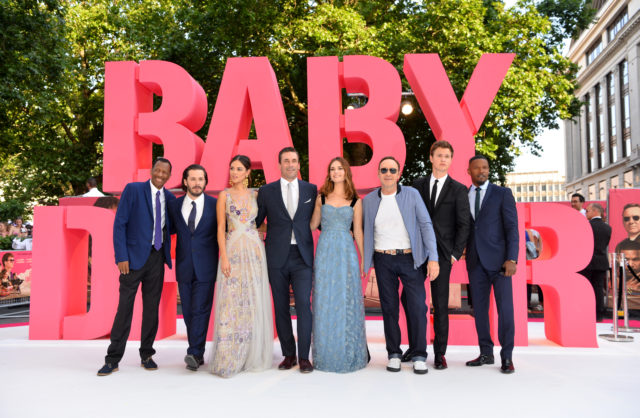 The Baby Driver team reunite in London.