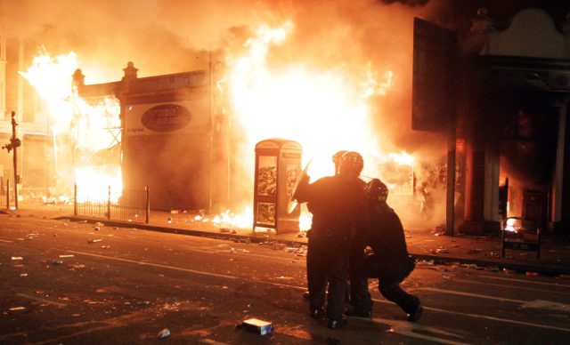 The UK was hit by a series of riots in 2011