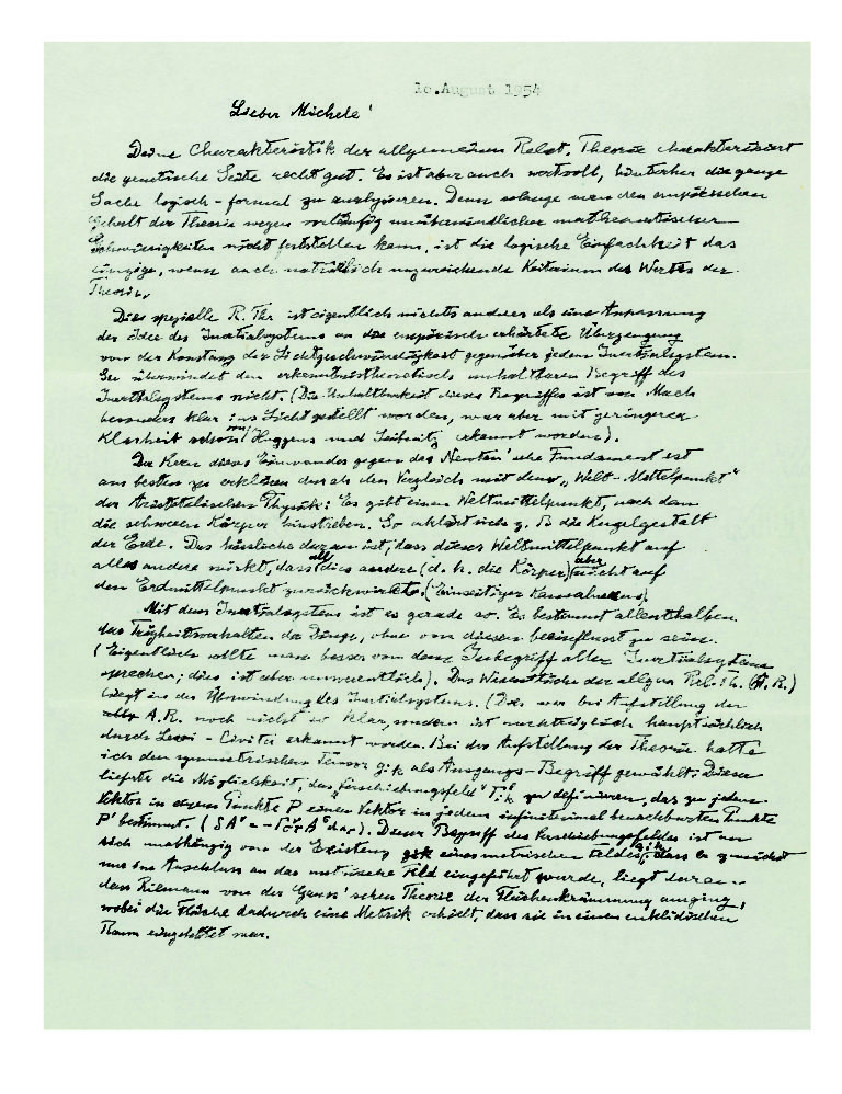 Albert Einstein Letters Offering ‘rare Insight Into Scientist S Life Up For Auction York Press