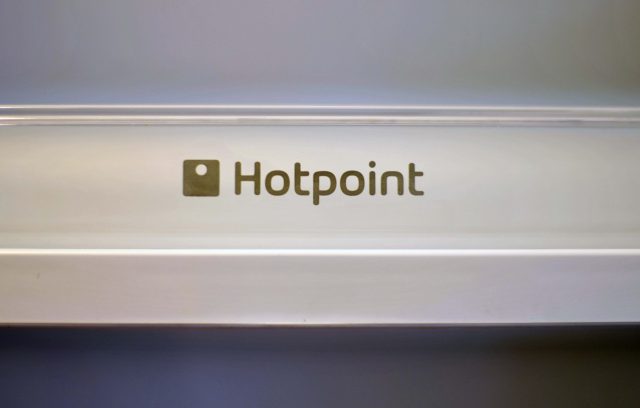A generic Hotpoint fridge freezer logo 