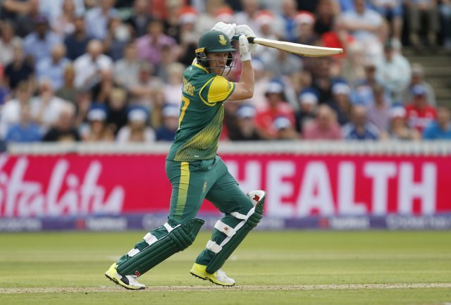 De Villiers says he still hopes to be representing South Africa at the 2019 World Cup in England (Paul Harding/PA)