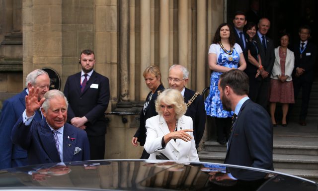 The Prince of Wales and Duchess of Cornwall 