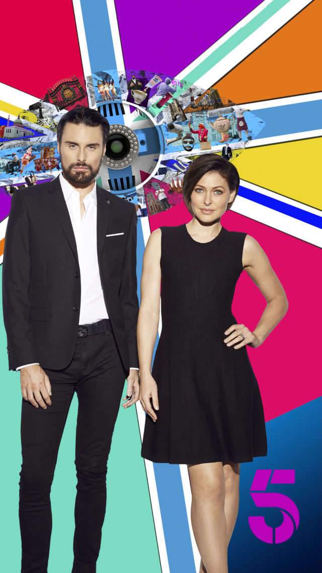 Big Brother presenters Rylan Clark-Neal and Emma Willis