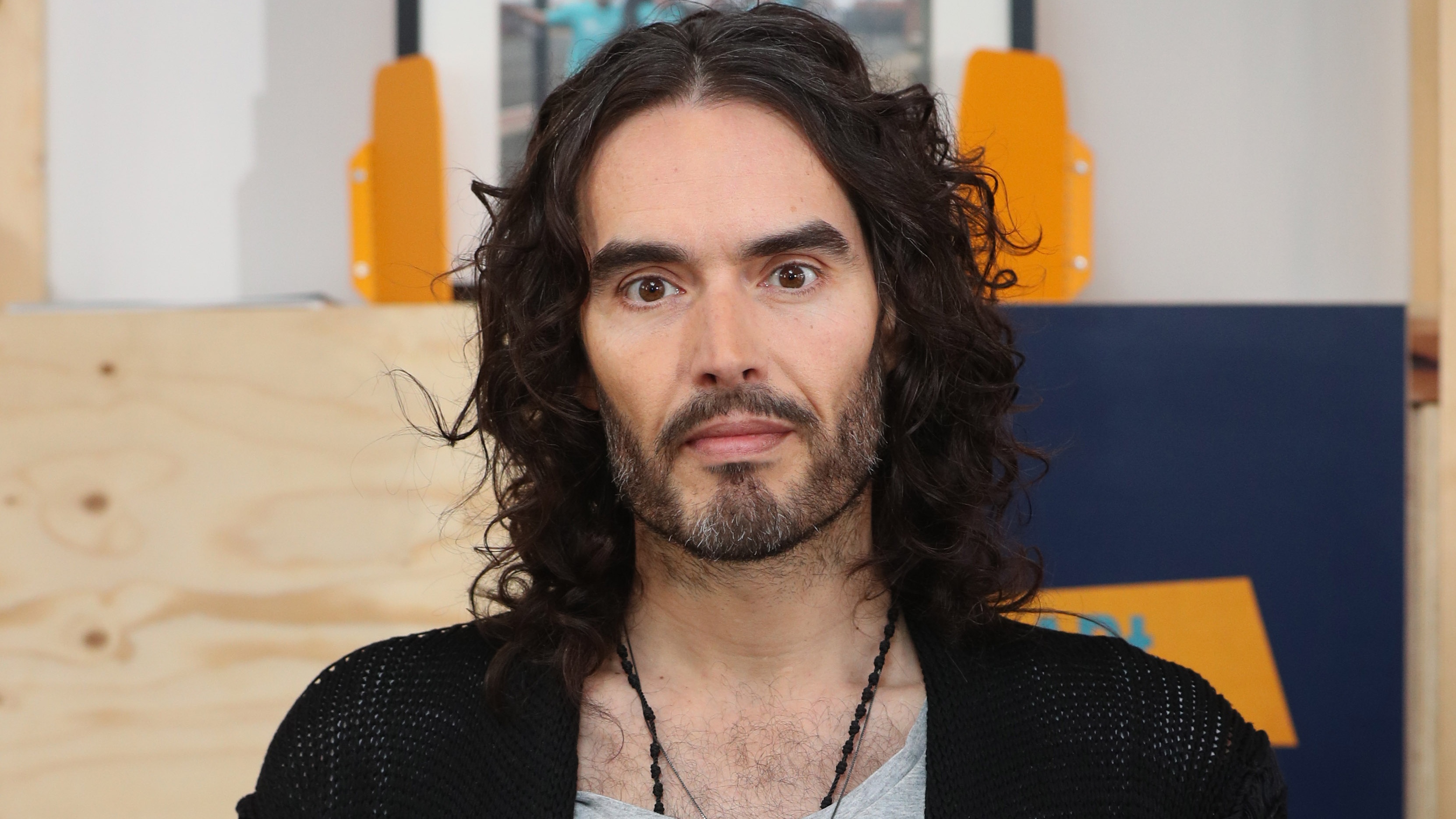 Russell Brand attending a launch event for charity RAPt's new employment services for addicts and ex-offenders at the London Recovery Hub.