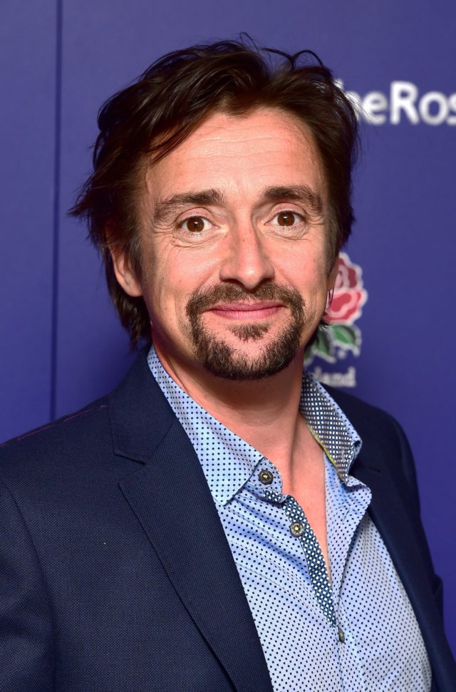 Richard Hammond arriving at the Wear The Rose Live event, the official England send off for the Rugby World Cup at the O2, London.