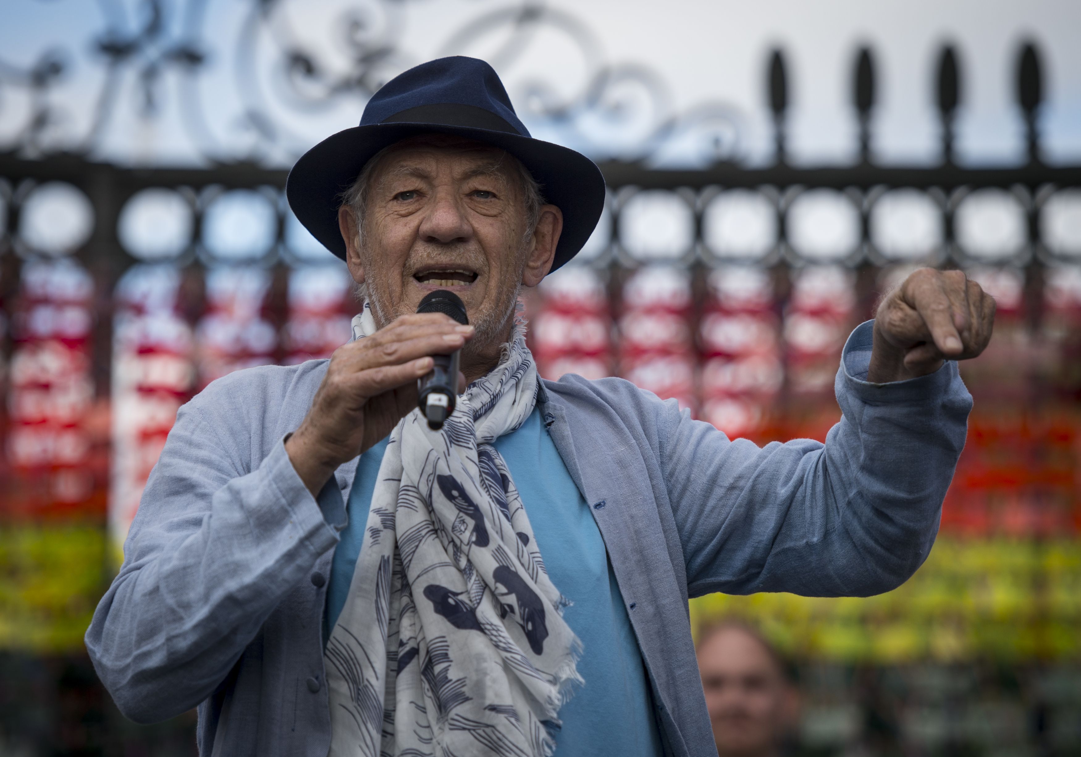 Sir Ian McKellen  (Lauren Hurley/PA)