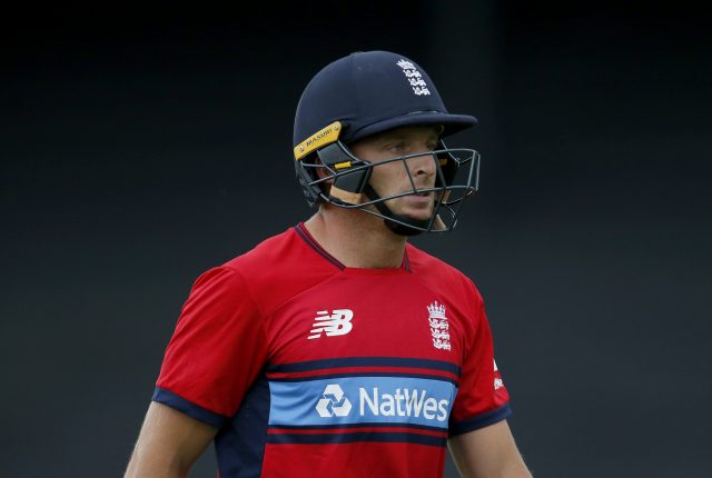 Jos Buttler in action for England