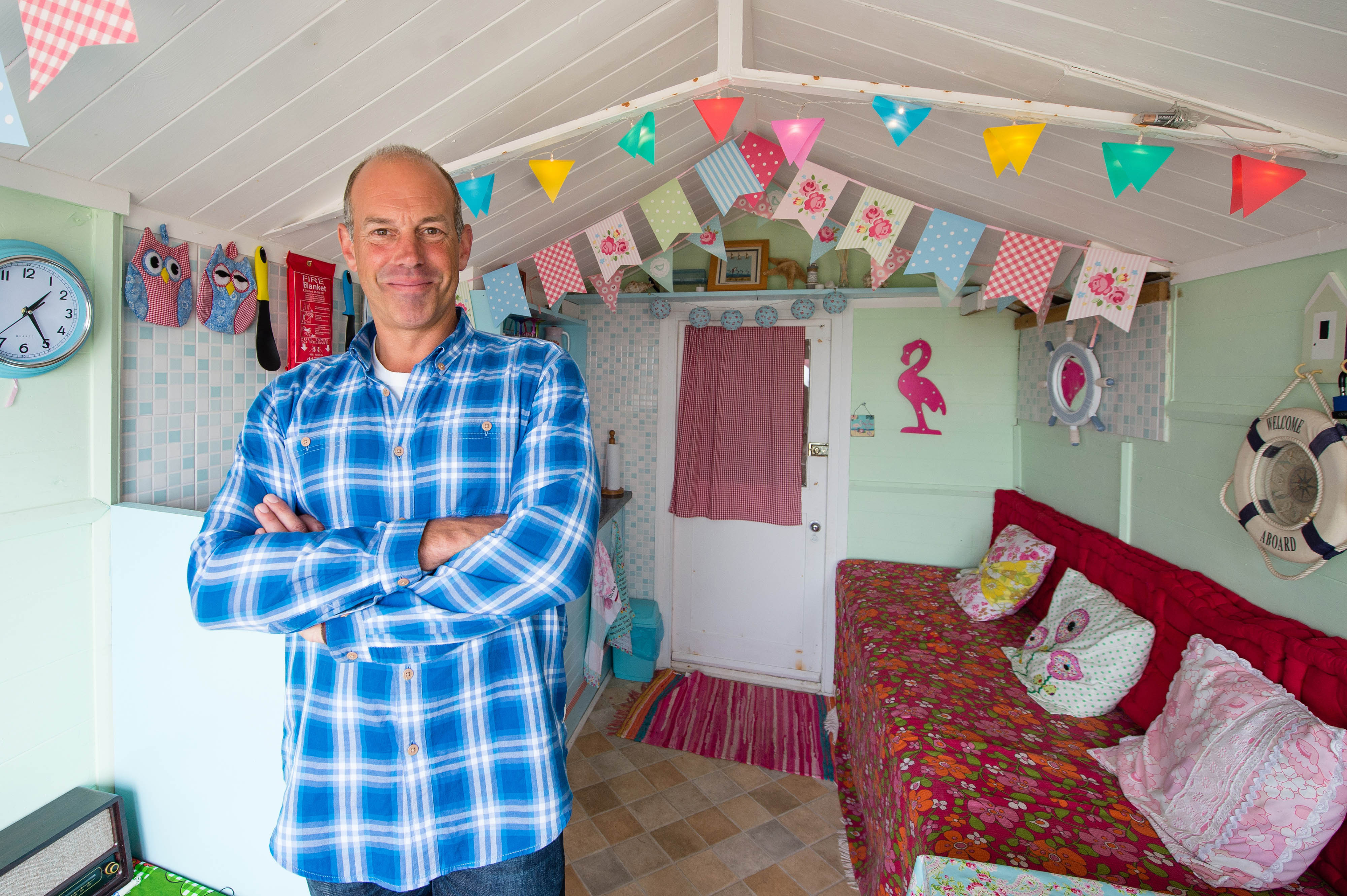 An expert on all kinds of property - including beautifully decorated beach huts.