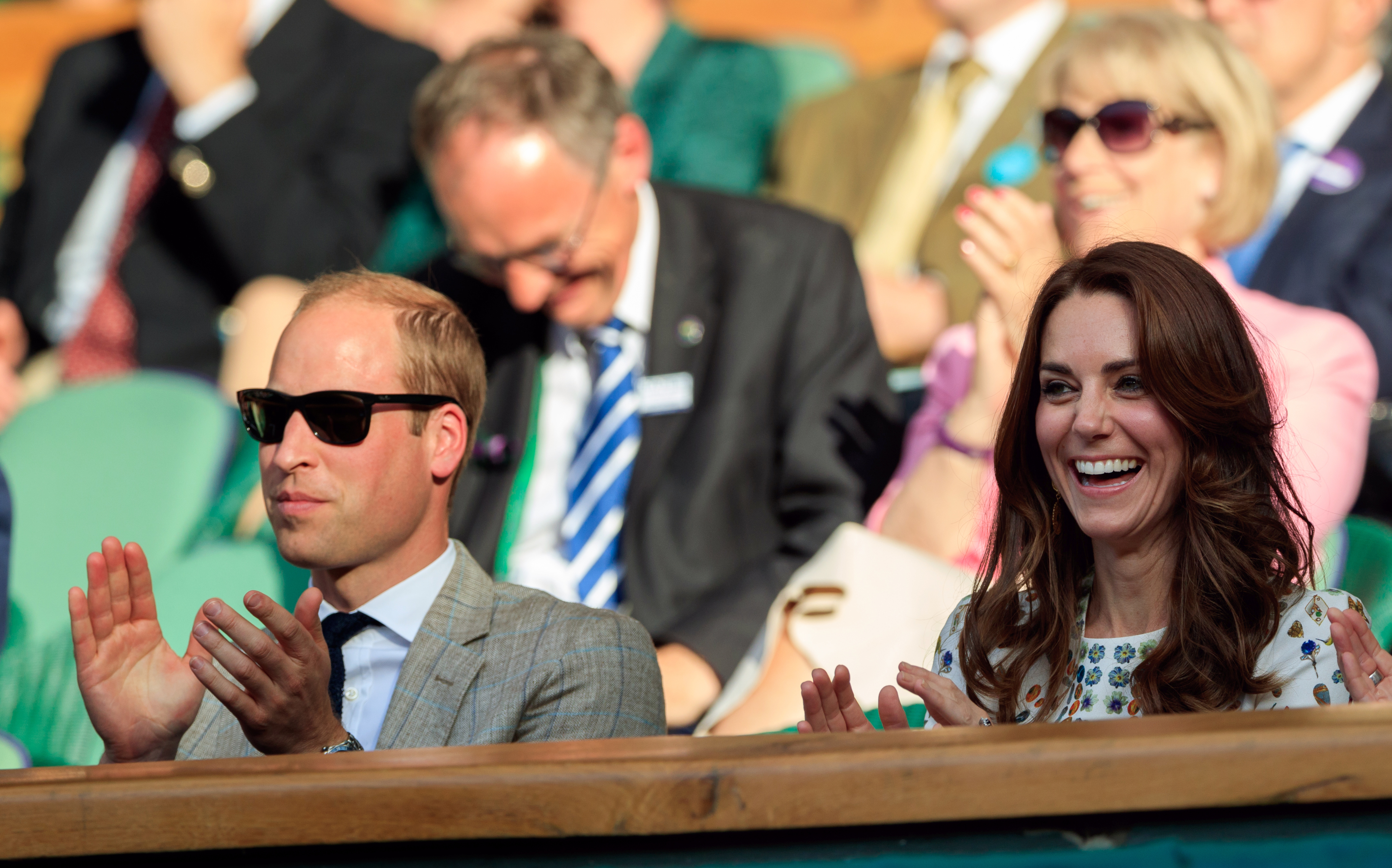 The Duke and Duchess of Cambridge at Wimbledon