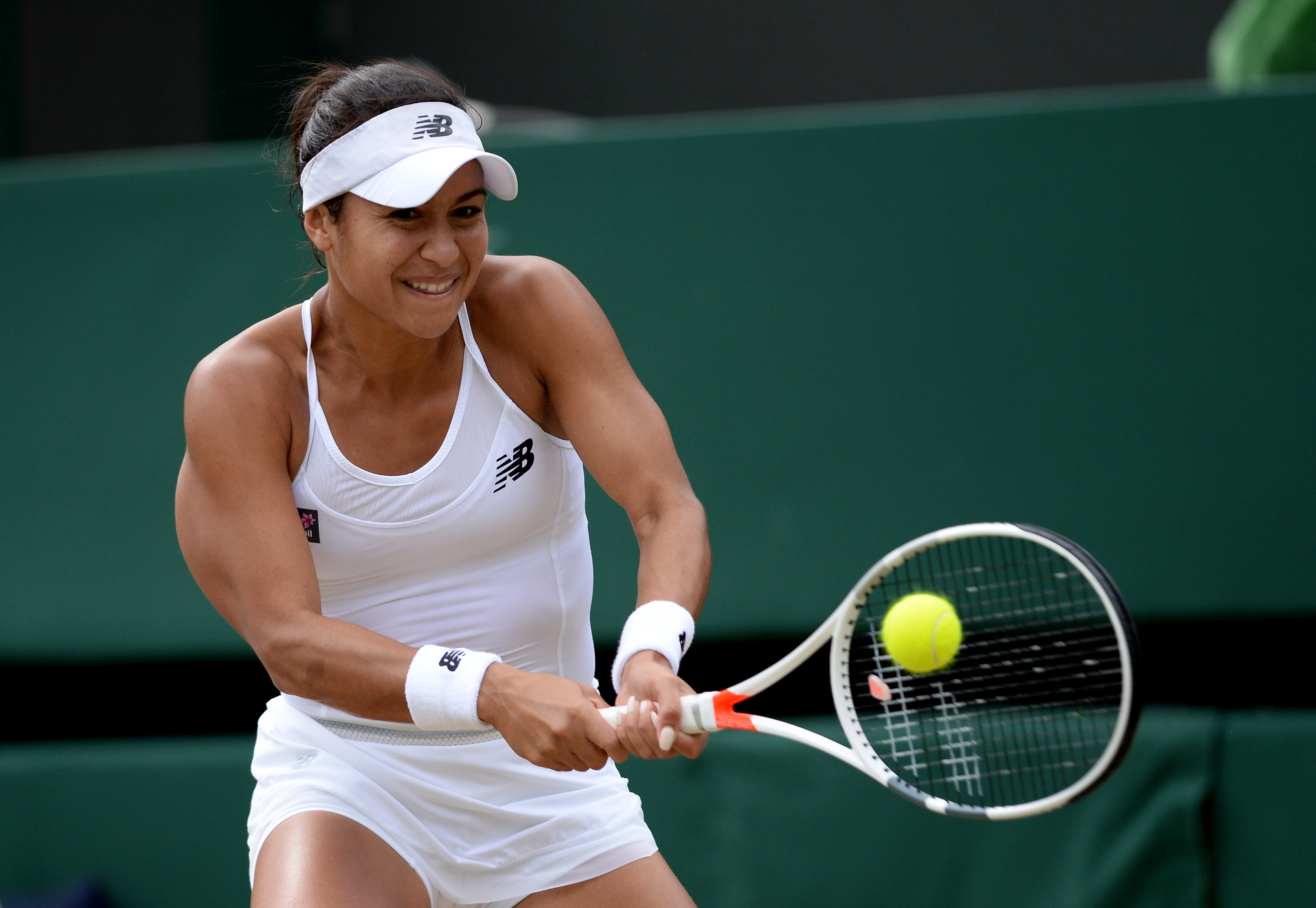 Heather Watson at Wimbledon