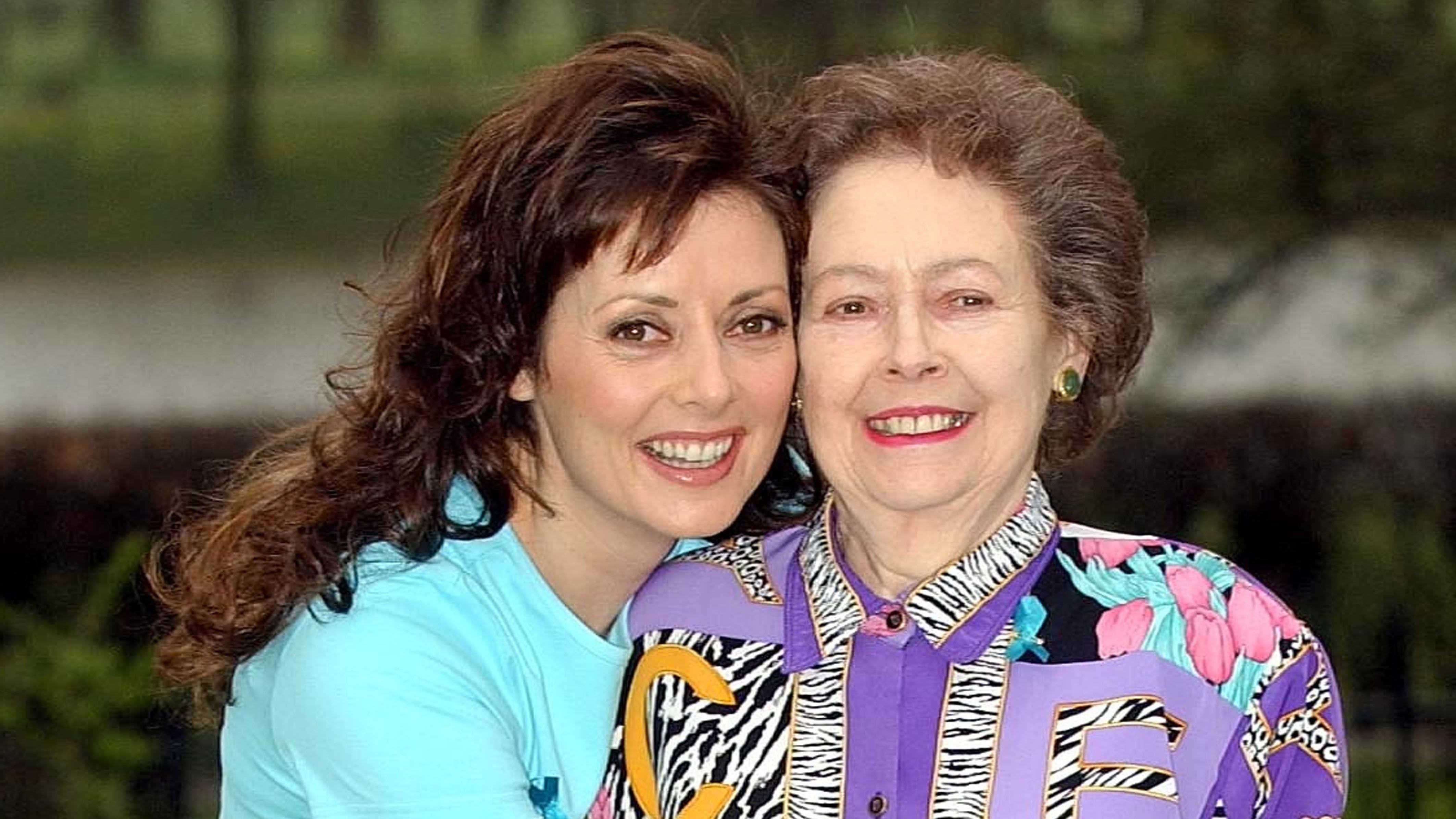 Carol Vorderman and her late mother Edwina (Andy Butterton/PA)