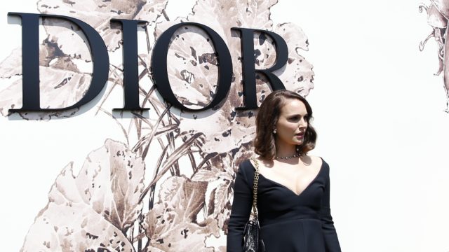 Natalie Portman at the Dior show