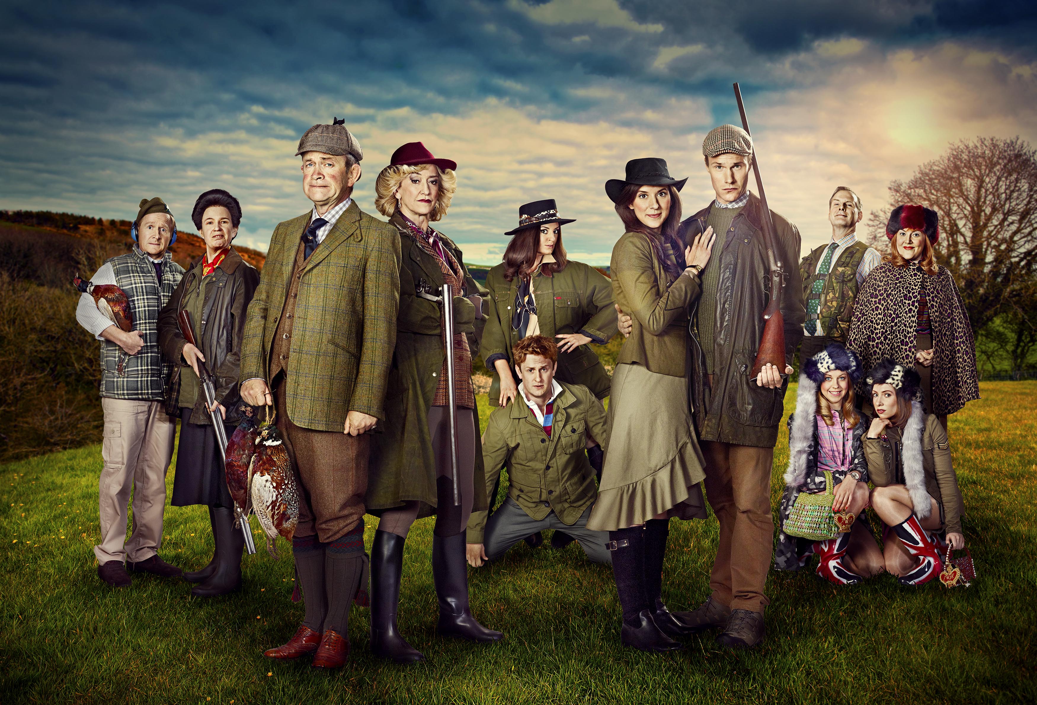 The cast of The Windsors 