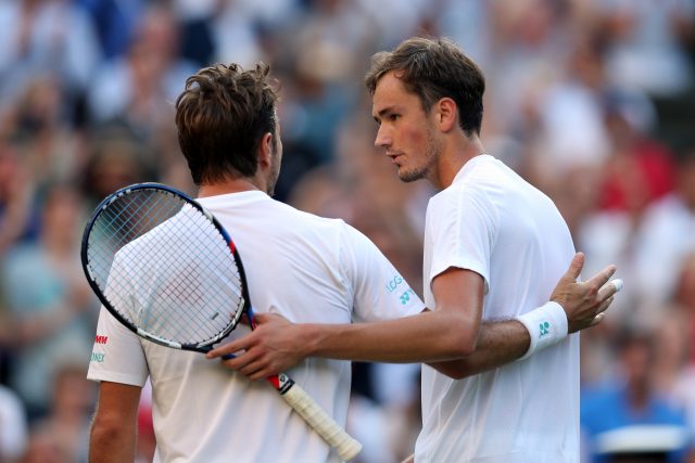 Wimbledon 2017: Wawrinka crashes out after shock defeat to Daniil Medvedev